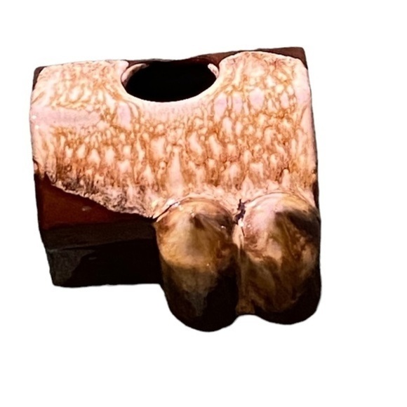 Hickory Farms Redwood Vintage Rare HTF Toothpick Holder​​​ - Picture 3 of 5